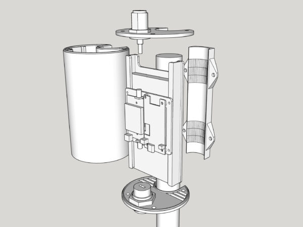 Pole Mounted Enclosure for RAK WisBlock 4631 (KIT) - Image 5