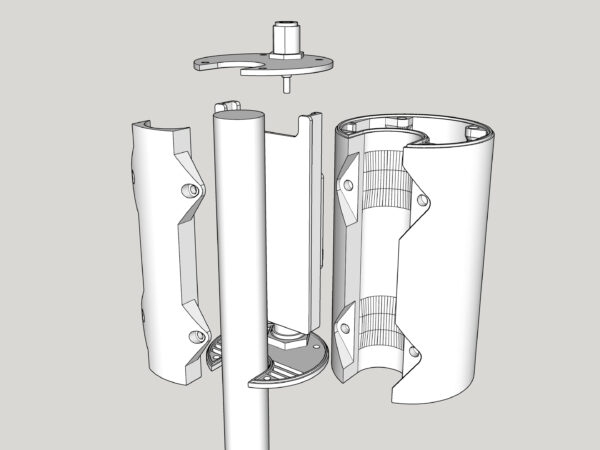 Pole Mounted Enclosure for RAK WisBlock 4631 (KIT) - Image 6